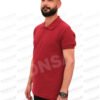 Polo Yaka Tişört Bordo