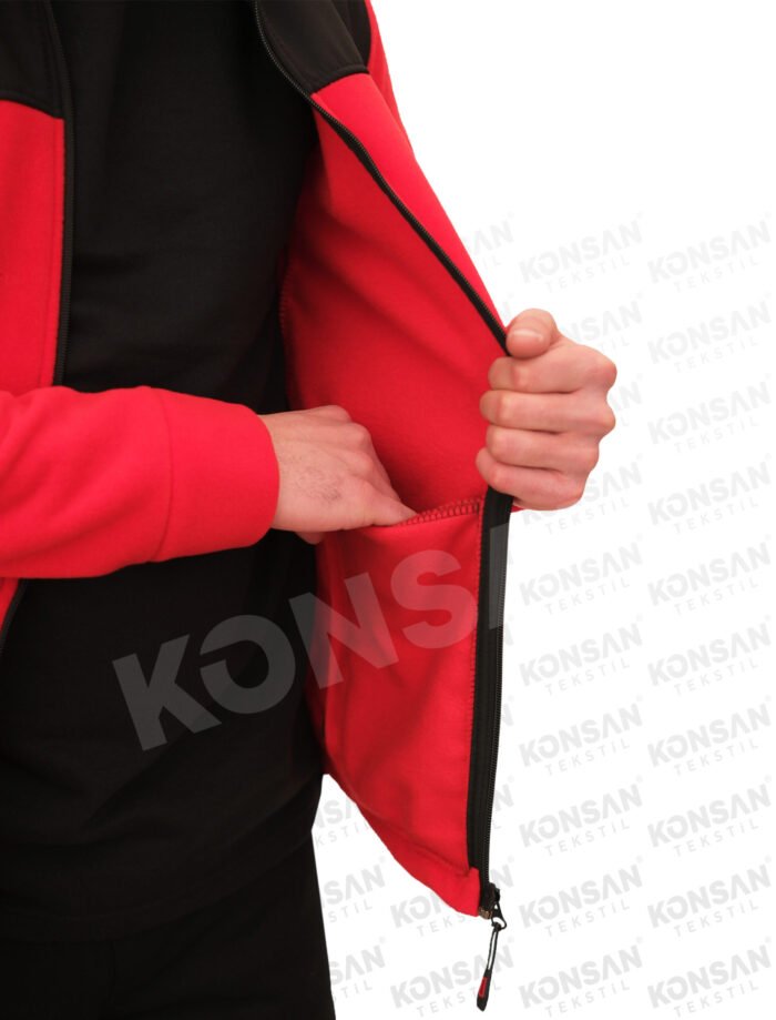 Softshell Polar Kırmızı