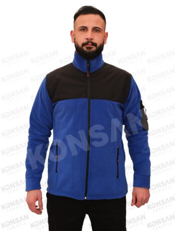 Softshell Polar Saks Mavi